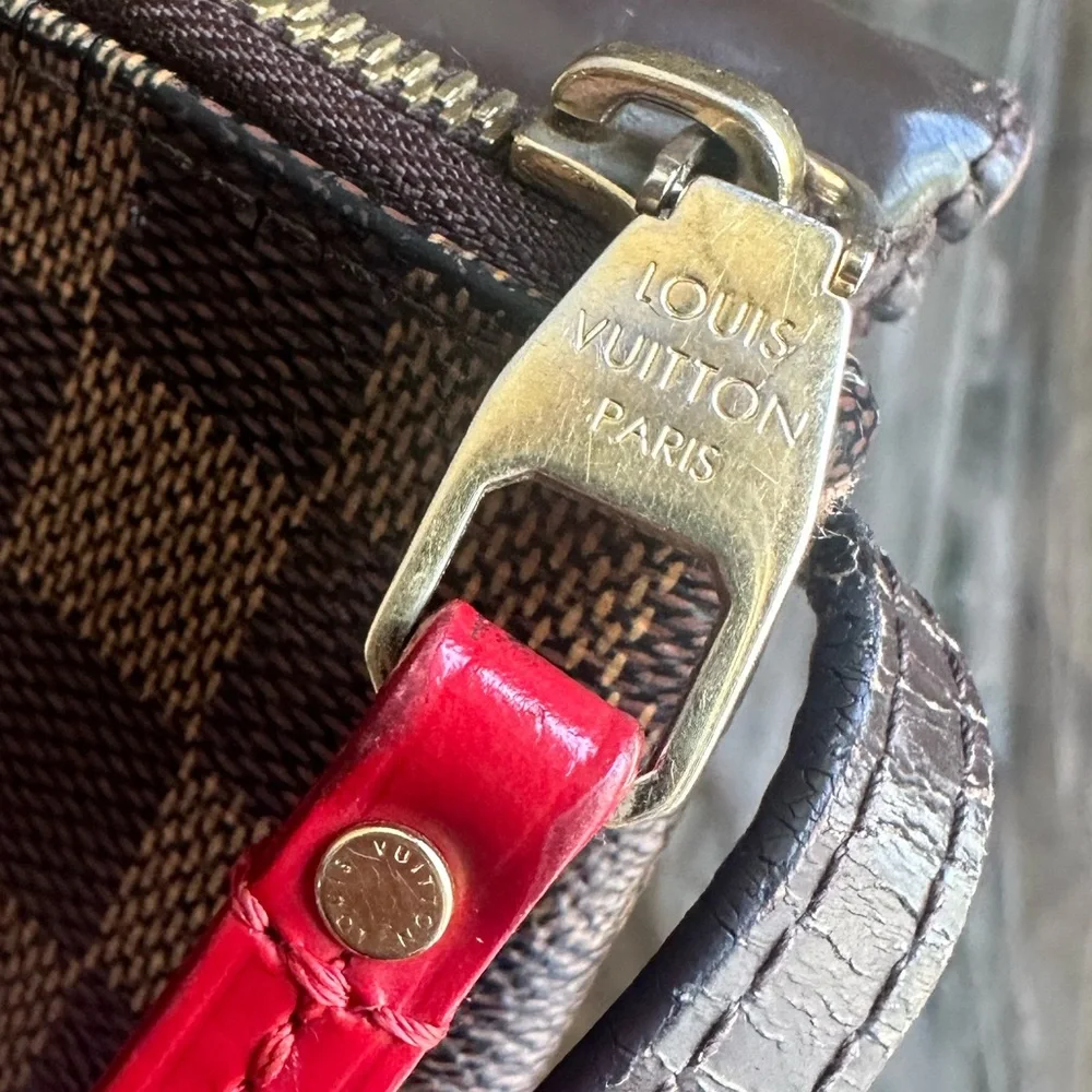 Authentic Louis Vuitton Damier Twice Crossbody Bag